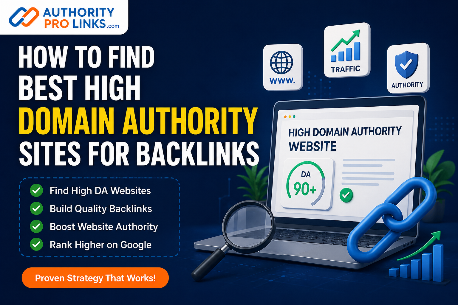 High Domain Authority Sites for Backlinks